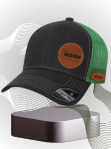 Gorra Malla Negro Verde 